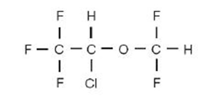 Isoflurane Structure