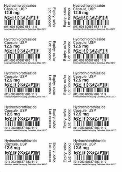 12.5 mg Hydrochlorothiazide Capsule Blister (Blister)