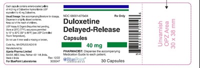 Duloxetine DR Capsules 40mg  30 count Paithan - image 05