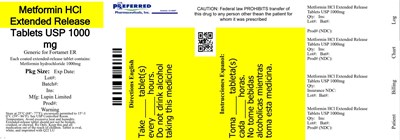 Metformin HCl Extended Release Tablets USP 1000mg - 14238AFD 200D 4A05 B731 647C43CECBC3 00