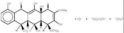 Structural Formula Of Doxycycline Hyclate (Doxycycline Hyclate 1)