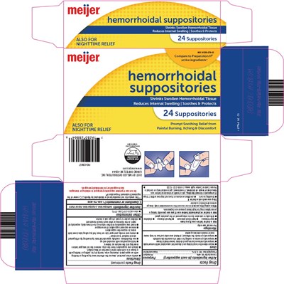 279 6e Hemorrhoidal Suppositories