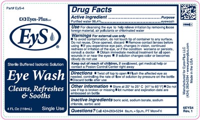 Principal Display Panel - 15 ml Vial Label - eyewash 01