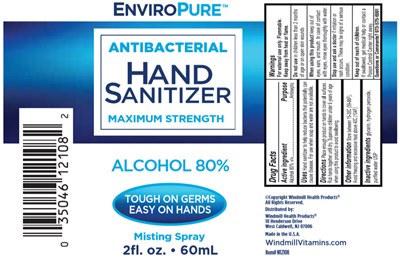 enviro-01.jpg PRINCIPAL DISPLAY PANEL - 60 mL Bottle Label - enviro 01