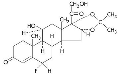 Structural Formula (Flurandrenolide)