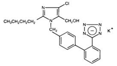Structural Formula (Losartanpotassiumusp Figure 01)