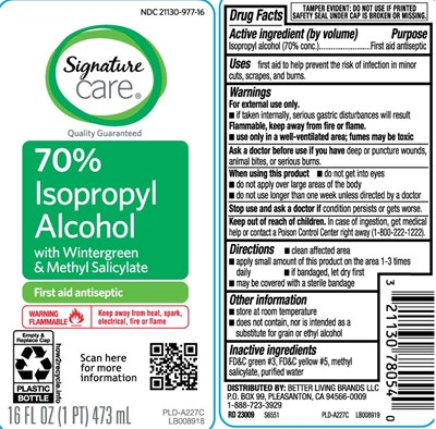 Isopropyl Alcohol (70% conc.) - isopropyl alcohol 70 percent wintergreen 1