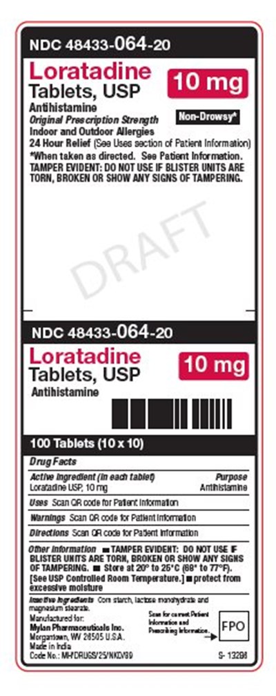 Loratadine Tablets, Usp 10 mg Unit Carton Label (Image 01)