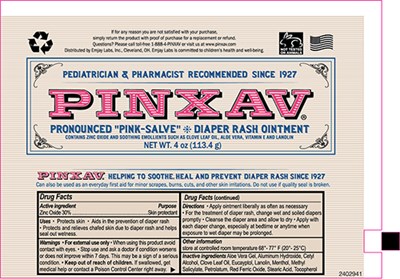2402941_Pinxav_4oz_Tube.jpg Principal Display Panel - 4.0 OZ Tube - 2402941 Pinxav 4oz Tube