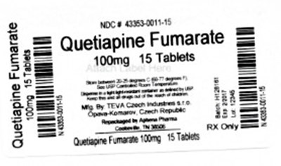 43353-0011-15.jpg Bottle Label 100mg - 43353 0011 15