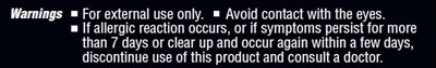 Do Not Use If (Warnings)