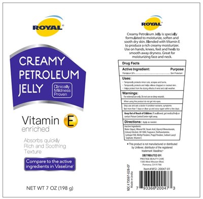 Royal Creamy Petroleum Jelly (Royal Creamy Petroleum Jelly 050124)