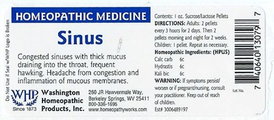Image Of Box Label (Sinus)