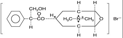 Chemical Structure - methscopolamine 01