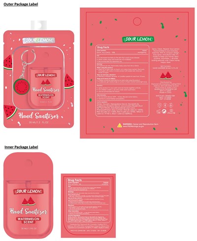 Hand Sanitizer Watermelon Scent (87247436 2)