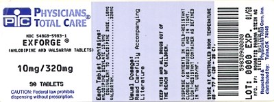 Principal Display Panel – Package Label – 10 mg*/320 mg Tablets (5983)