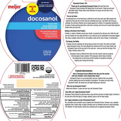 Docosanol 10% (Docosanol 10 Percent Cream Ene 1)
