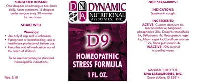 Principal Display Panel (1 FL. OZ. Bottle Label)