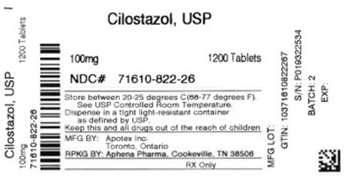Label (71610 0822 26)