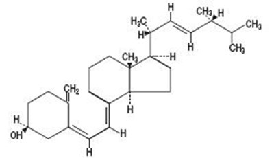Chemical Structure (Ergocalciferol Structure)