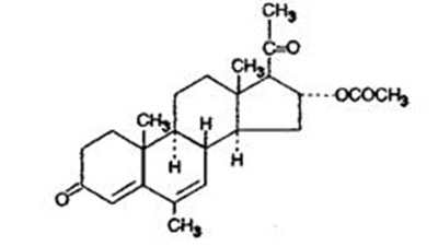 Chemical Structure (Megestrol 01)