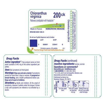 Label (Chionanthus Virginica 200ck Label)
