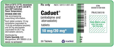 Principal Display Panel (10 mg/20 mg Tablet Bottle Label)