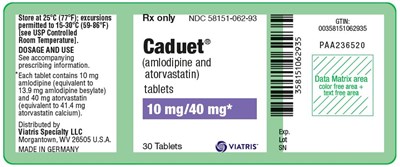 Principal Display Panel (10 mg/40 mg Tablet Bottle Label)