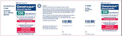 Principal Display Panel (350 mg Iodine/mL Bottle Box Label)