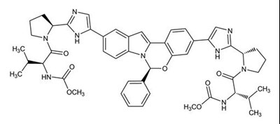 Chemical Structure (Zepatier 01)