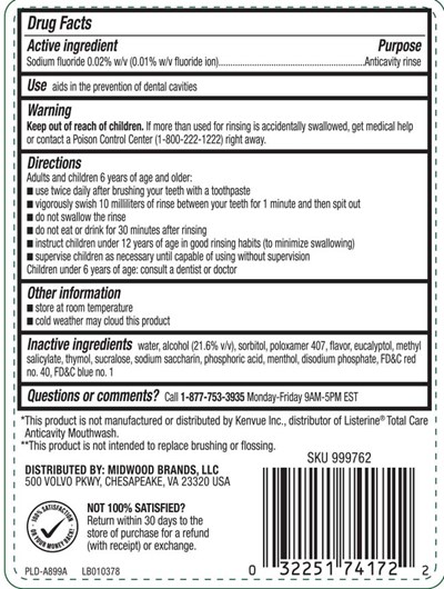 Family Wellness Anticavity Fluoride Rinse Purple Mint (Sodium Fluoride and Acidulated Phosphate Topical Solution)