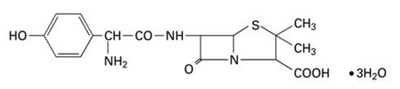 Amoxicillin-structural-formula (Amoxicillin And Clavulanate Potassium For Oral Sus 1)