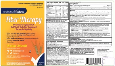 Orange Smooth Psyllium Husk Fiber Therapy (51572pvlr)