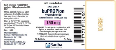 Bupropion-150mg-30tab (Bupropion 150mg 30tab)