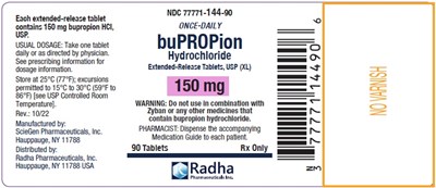 Bupropion-150mg-90tab (Bupropion 150mg 90tab)