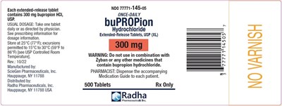 Buproion-300mg-500tab (Bupropion 300mg 500tab)