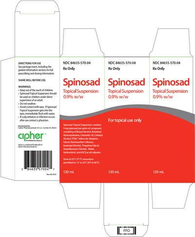 PRINCIPAL DISPLAY PANEL - 120 mL Bottle Carton - spinosad 15