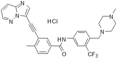 Chemical Structure (Iclusig 01)