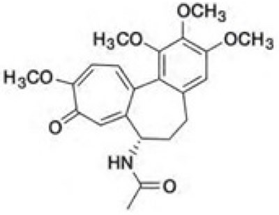"image Description" (Colchicine Structure)
