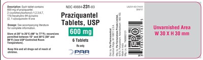 Praziquantel (Praziquantel Tablets Usp 600 mg 2)