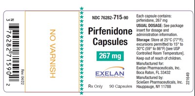 pirfenidone-05.jpg PRINCIPAL DISPLAY PANEL - 90 Capsules - pirfenidone 05