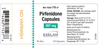 pirfenidone-06.jpg PRINCIPAL DISPLAY PANEL - 270 Capsules - pirfenidone 06