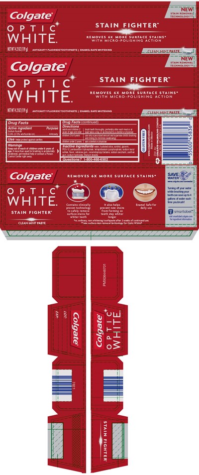 colgate-01.jpg PRINCIPAL DISPLAY PANEL - 119 g Tube Carton - colgate 01