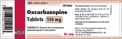 oxcarbazepine-06.jpg Principal Display Panel - 150 mg Tablet Bottle Label - oxcarbazepine 06