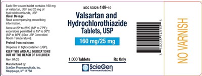 160mg/25mg (Valsartan10)