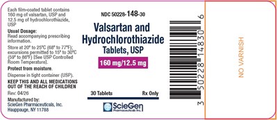 160mg/12.5mg (Valsartan11)