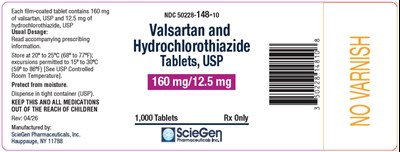 160mg/12.5mg (Valsartan12)