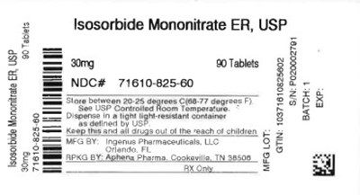 Label (71610 0825 60)