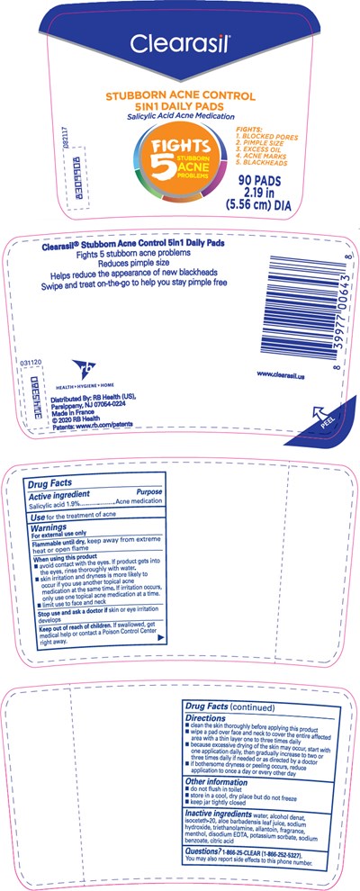 Principal Display Panel (90 Pad Jar Label)