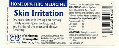 Image Of Bottle Label (Skinirritation)